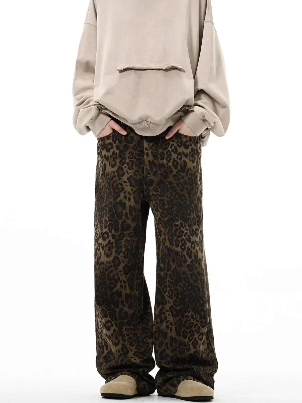 Madwitch Cheetah Flare Jeans