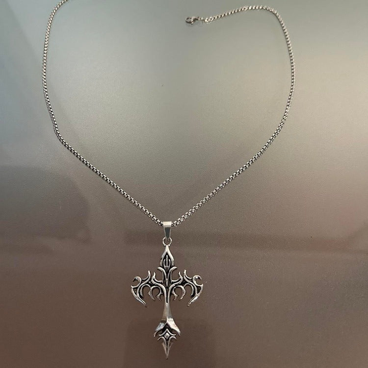 0259 - Vamp Cross Necklace