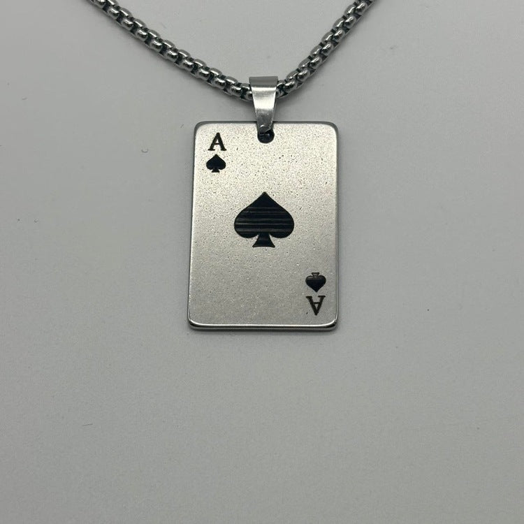 0504 - Poker Cards Necklace Bundle