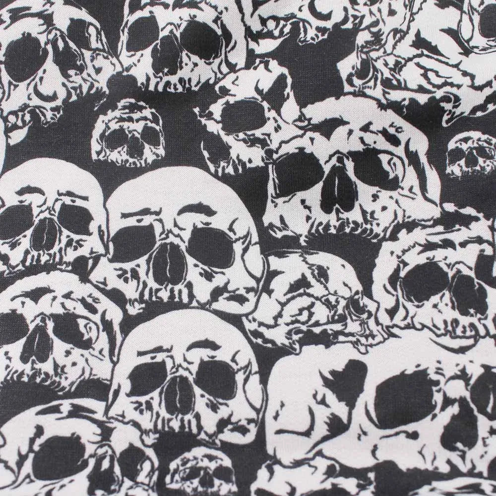 Skull All Over Print Beanie