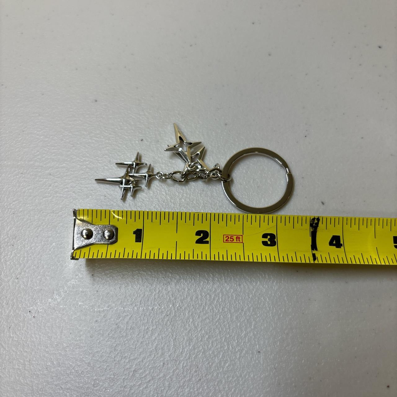 0674 - Y2K Stars Charms Keychain