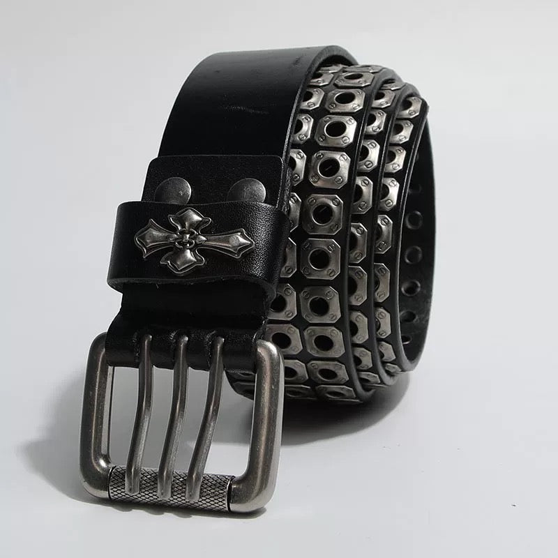 Gravechain Crucifix Belt