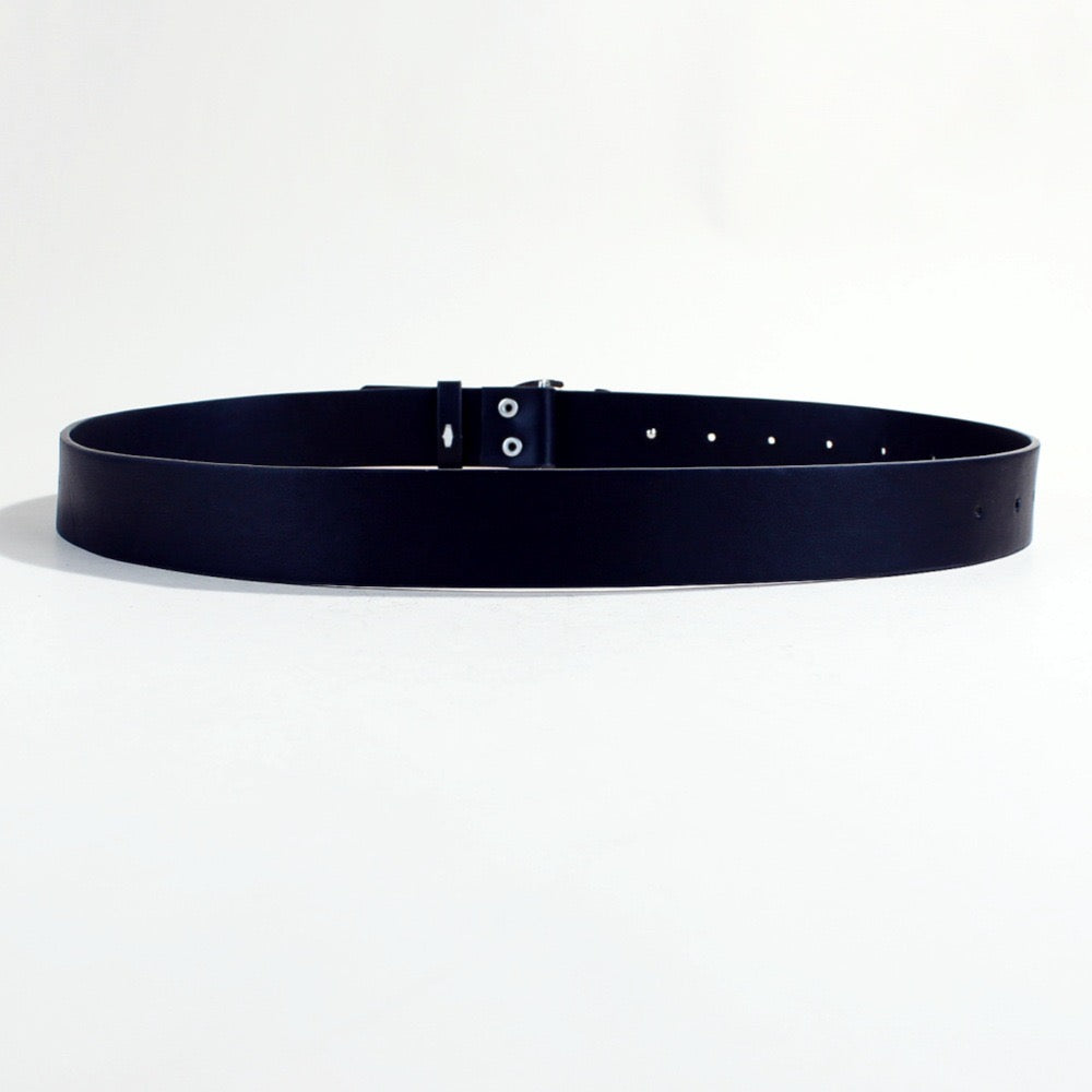 0486 - Y2K Buckle Black Belt