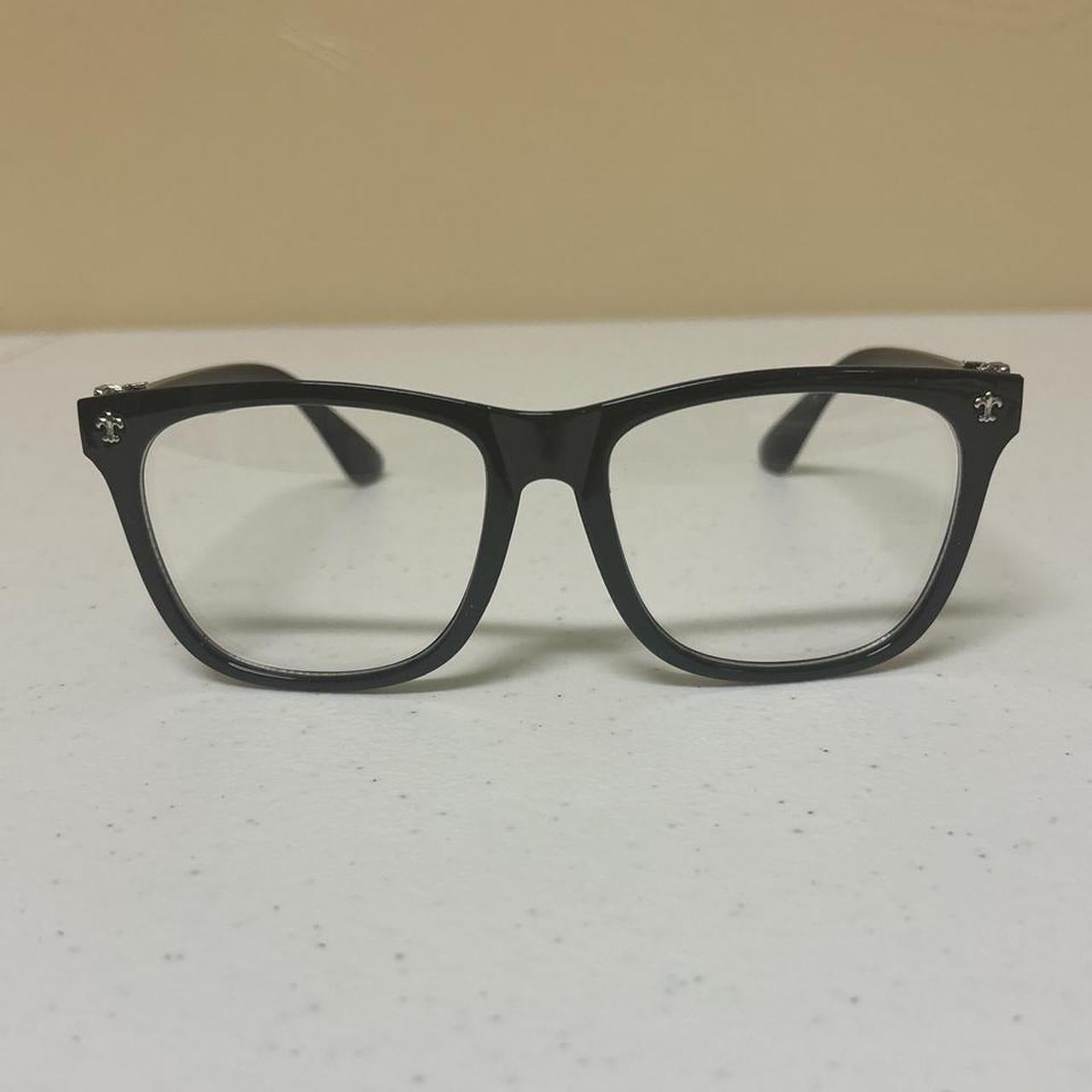 0583 - Gothic Cross Frame Glasses