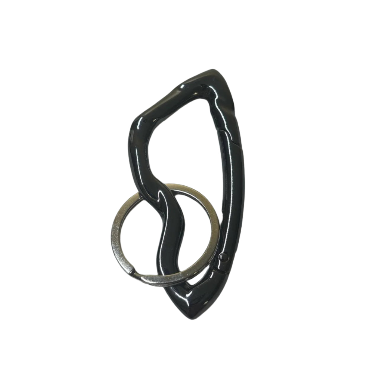 0690 - Abstract Carabiner Gunmetal