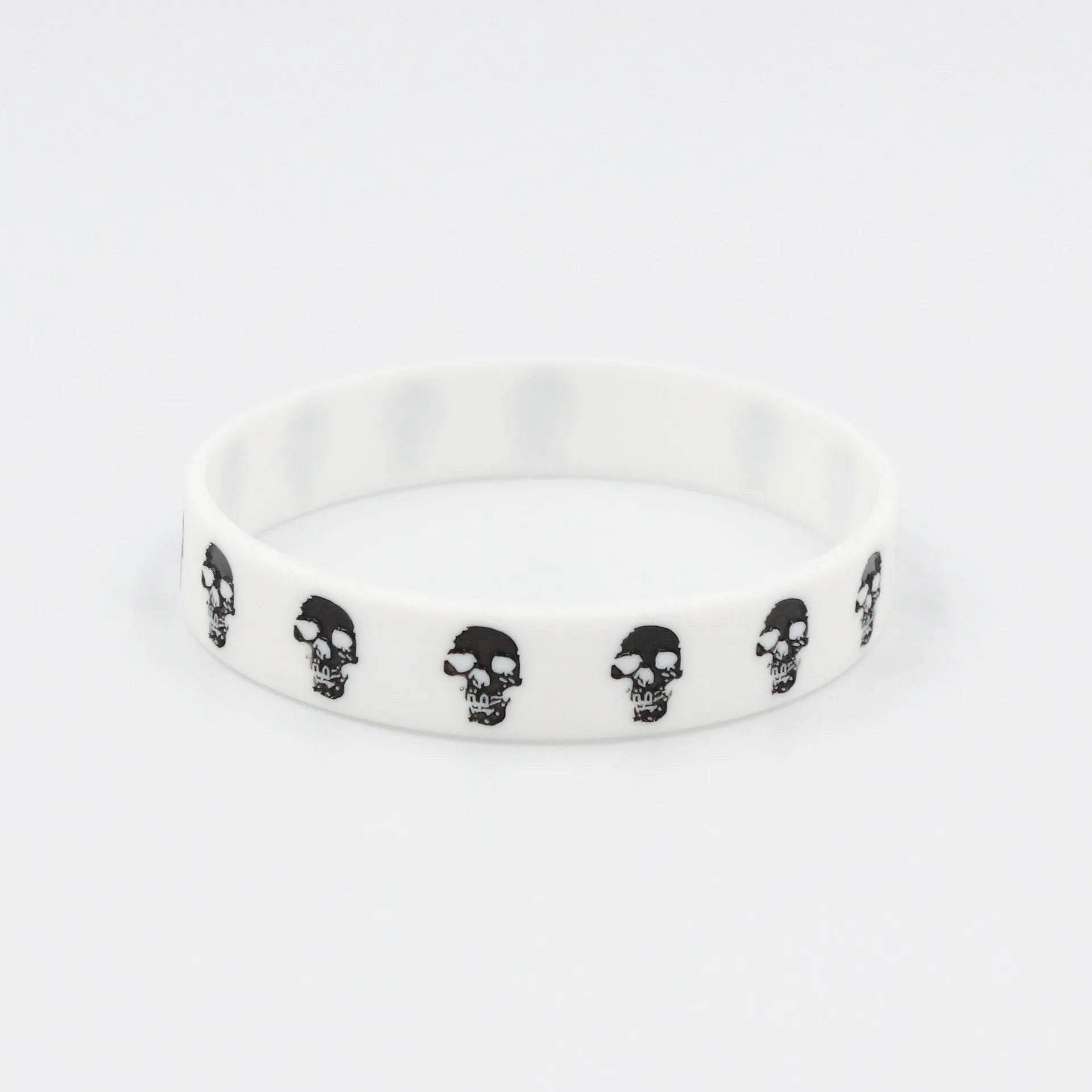 Skull Silicone Rubber Bracelet