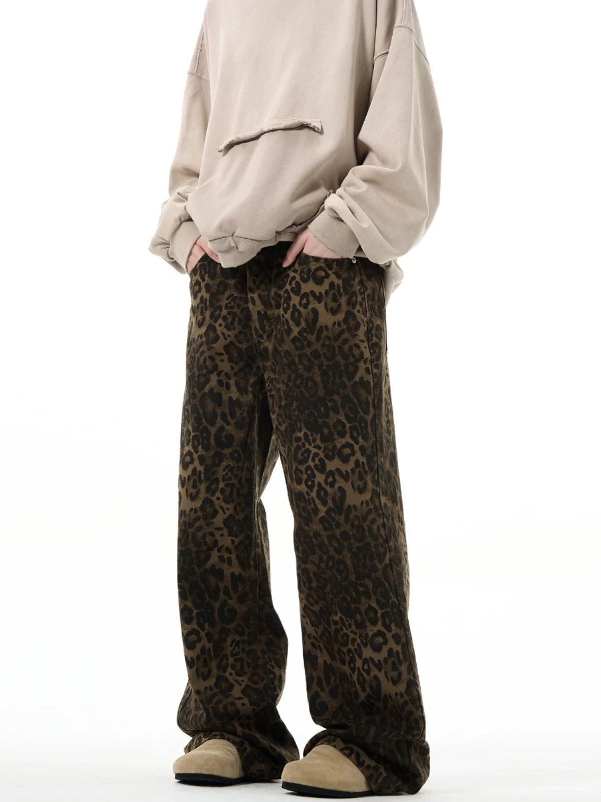 Madwitch Cheetah Flare Jeans