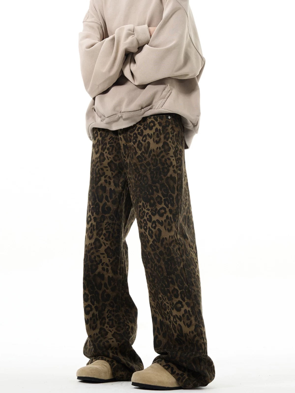 Madwitch Cheetah Flare Jeans
