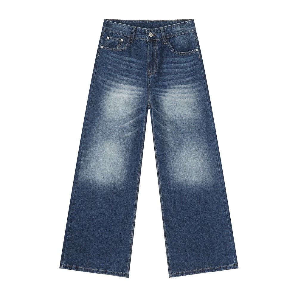 Stone Fade Baggy Jeans V2