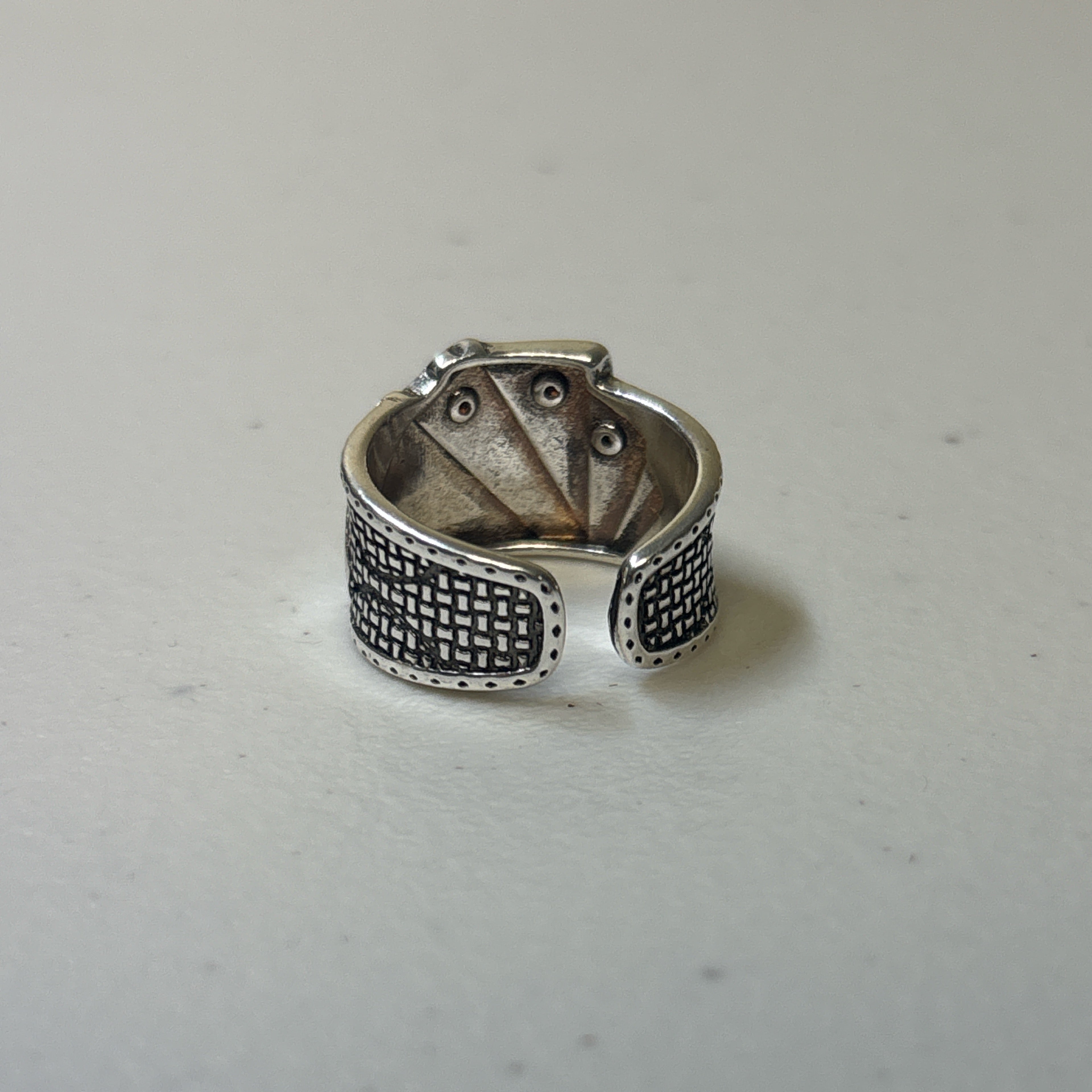 0312 - Poker Rhinestone Ring