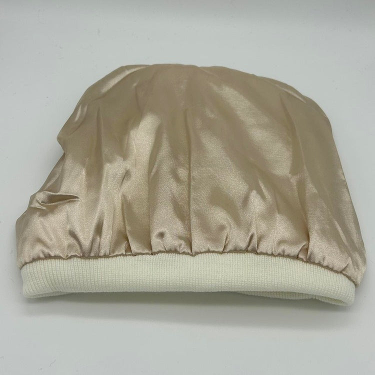 0125 - Satin Lined Beanie (beige)