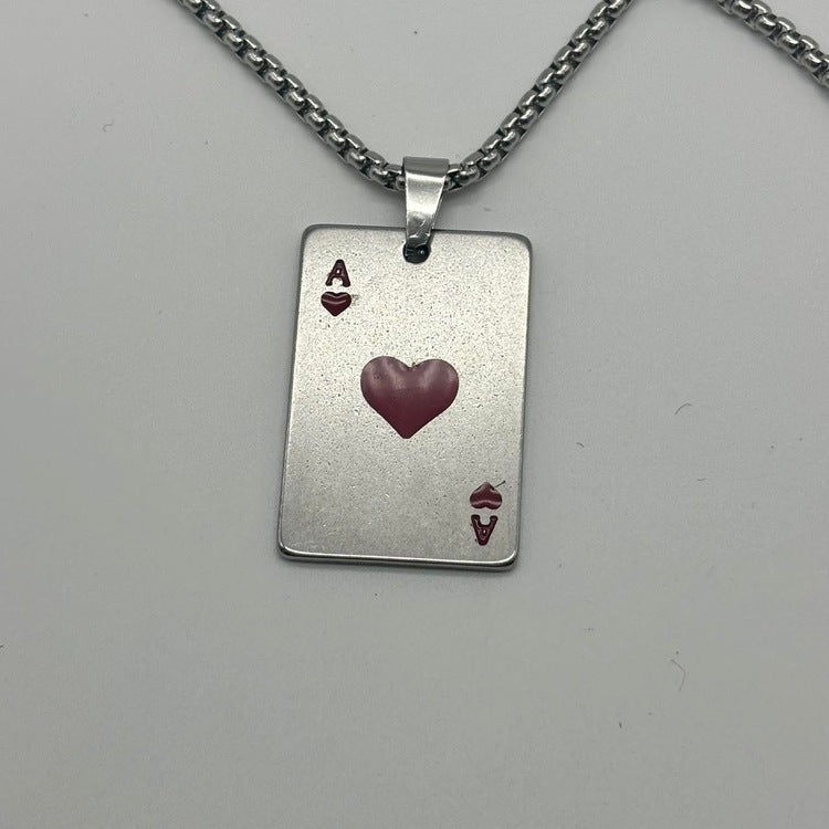 0504 - Poker Cards Necklace Bundle