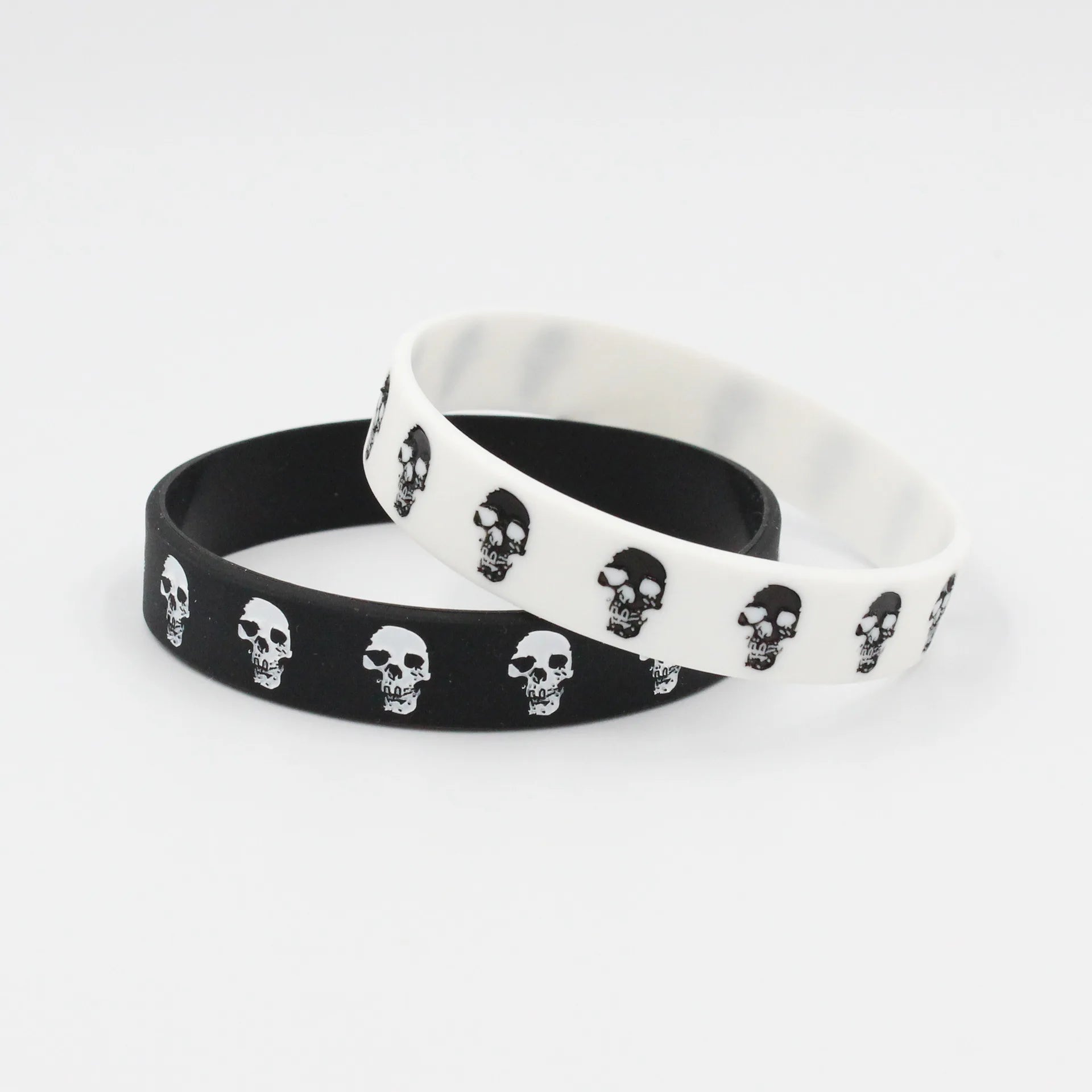 Skull Silicone Rubber Bracelet