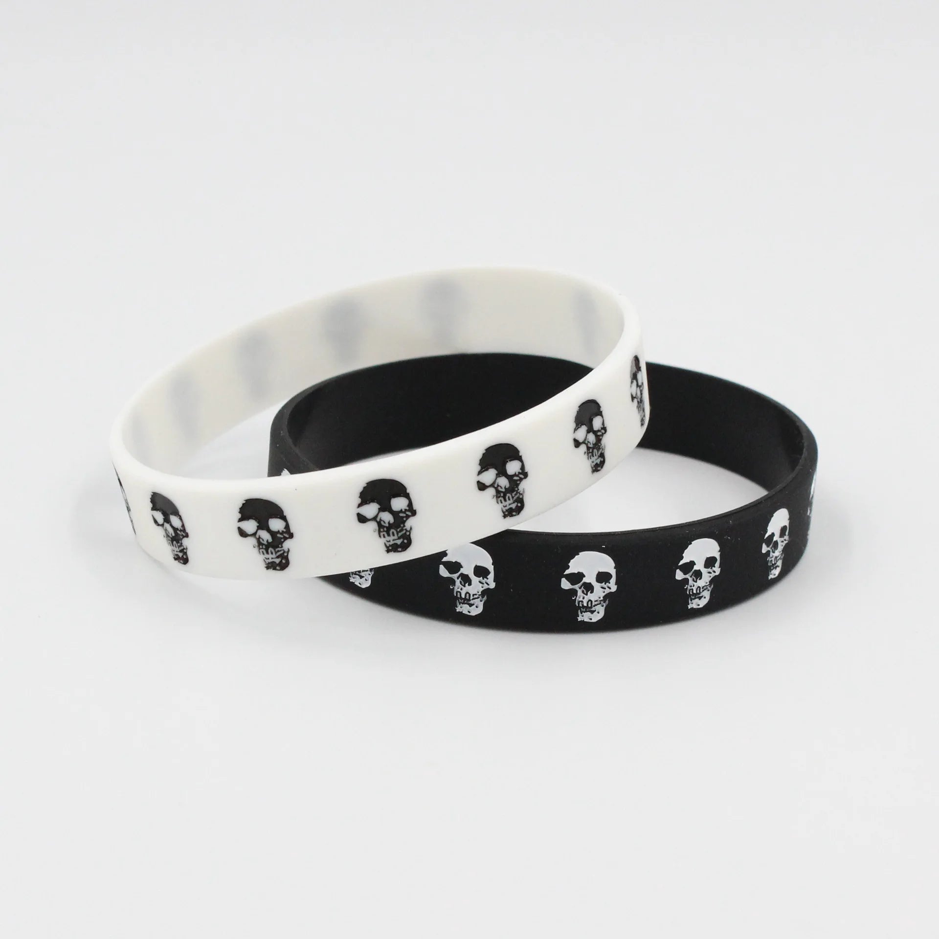 Skull Silicone Rubber Bracelet
