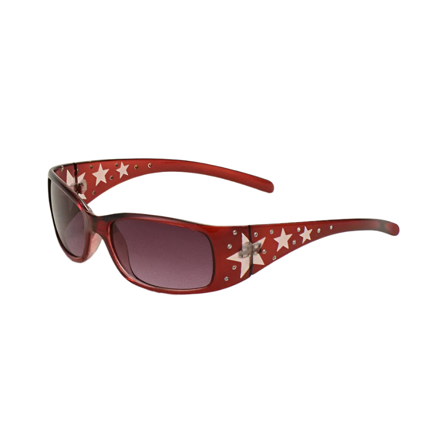 Rhinestone Triple Star Sunglasses
