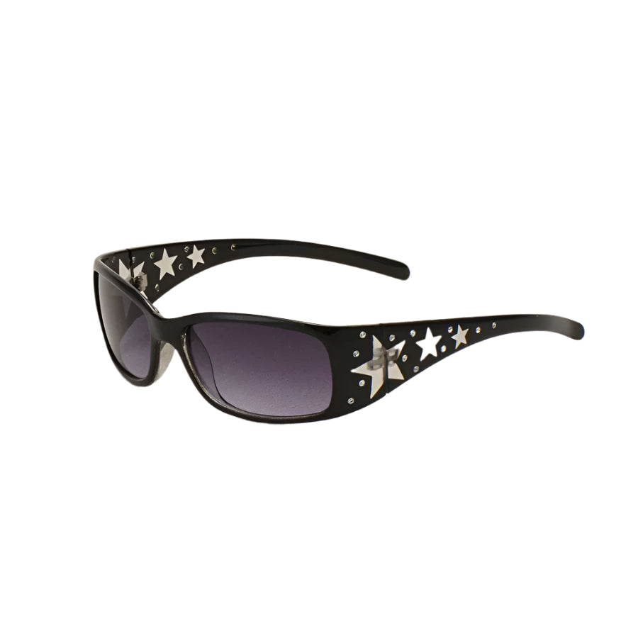 Rhinestone Triple Star Sunglasses