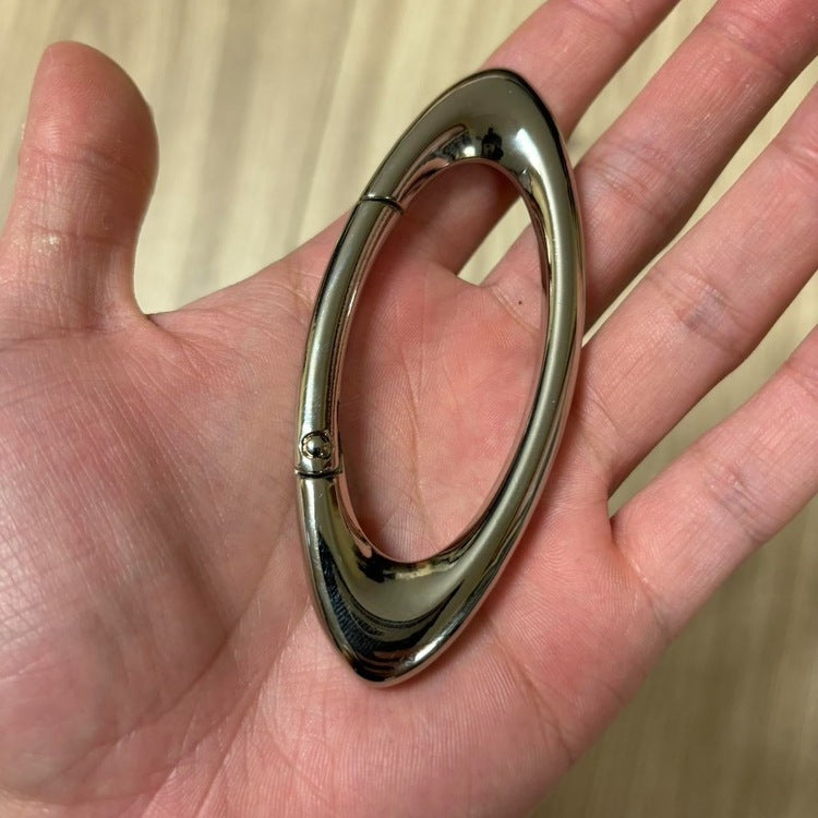 0481 - Large Minimal Stainless Steel Carabiner